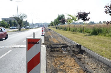 Ruszyła budowa drogi rowerowej wzdłuż ulicy Węglowej
