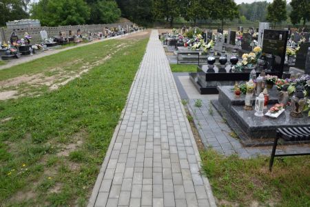 Nowe alejki na cmentarzu komunalnym przy ul. Soleckiej
