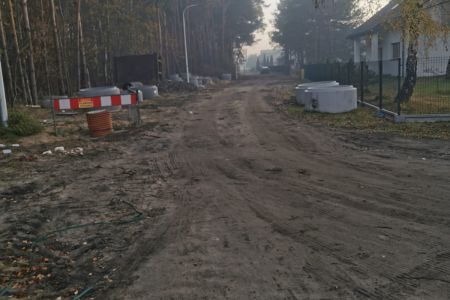 Co słychać na placu budowy ulic Domy Polne i Szynowa?
