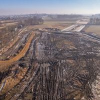 Budowa drogi S1 - okolice Bijasowic i Zarzyny - 5 lutego 2025 (6)