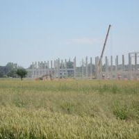 Zdjęcia z placu budowy - Centrum Logistyczne w pobliżu ulicy Oświęcimskiej