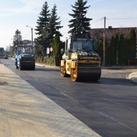 Asfaltowanie ulicy Marcina