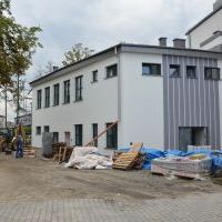 Budowa sali gimnastycznej przy SP1 - wrzesień 2020