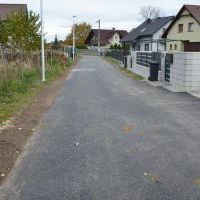 Ulica Skrajna z nakładką asfaltową