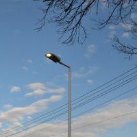 Wzdłuż ulicy Pszennej powstał chodnik i oświetlenie LED