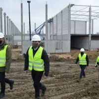 Wizyta gospodarcza na budowie Centrum Logistycznego (2)