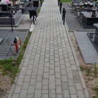 Nowe alejki na cmentarzu przy ul. Soleckiej