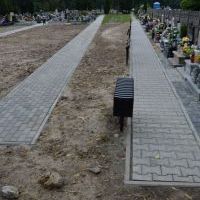 Nowe alejki na cmentarzu przy ul. Soleckiej (1)