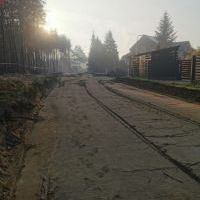 Ulice Domy Polne i Szynowa podczas remontu (2)