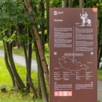 Pylony rowerowego Bieruńskiego Szlaku Historycznego (6)