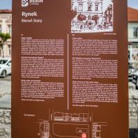 Pylony rowerowego Bieruńskiego Szlaku Historycznego (11)