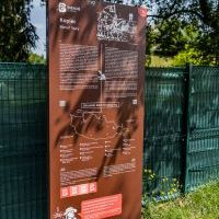 Pylony rowerowego Bieruńskiego Szlaku Historycznego (2)